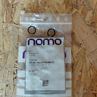 O-rengas 12.42 X 1.78 NBR 70 ( 52307360)