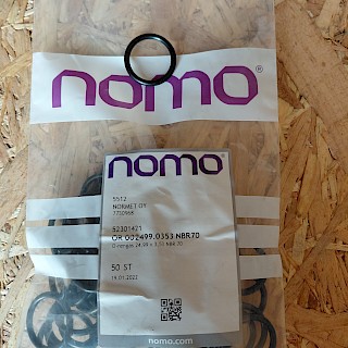 O-rengas 24.99 X 3.53 NBR 70 (52307350)