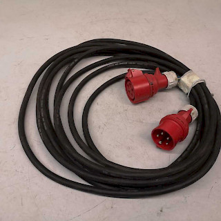 Jatkojohto kumikaapeli 5x2,5mm2 10,6 metriä