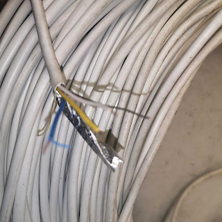 Sähkökaapeli 4x0,5mm2 340 metriä