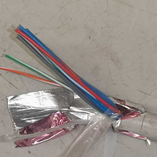 Sähkökaapeli 10x0,5mm2 70 metriä