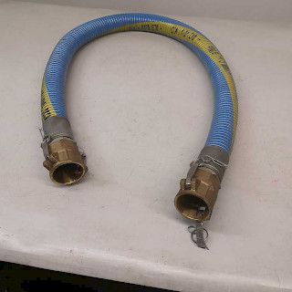 Metallivahvikkeista letku 62 mm 10 bar 2 metriä camlock-liittimet