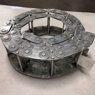 Metallinen kaapeliketju 55x150mm x2,8 metriä