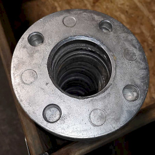 Alumiini irtolaippa ISO65 ∅ 80/180 4/M16