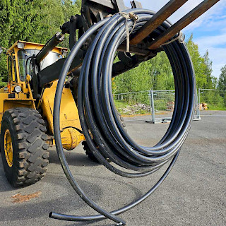 Muoviputki Haka Plast 63x5,8 PN16 98 metriä