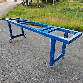 Metallinen runko 60x275x90 cm