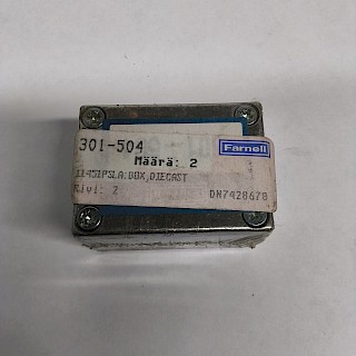 FARNELL VALUALUMIINEN KOTELO 11451PSLA