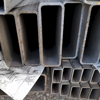 Ruostumaton Ferrit Putki 120 x 40 x 4 mm