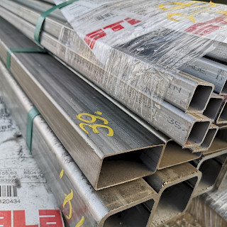 Ruostumaton Ferrit Putki 60 x 30 x 1,5 mm