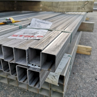 Ruostumaton Ferrit Putki 50 x 40 x 1,5 mm