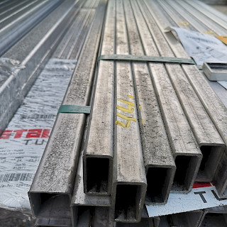 Ruostumaton 1.4404 / AISI 316L Putki 50 x 25 x 3 mm