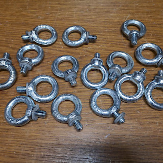 Nostosilmukkaruuvi C15e M12 15 kpl