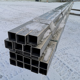 Ruostumaton Duplex Putki 50 x 50 x 2 mm