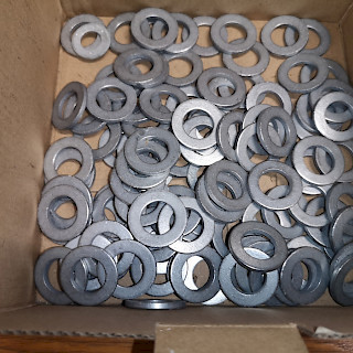 Aluslaatta M16 16,9x29,6x3 mm 100kpl