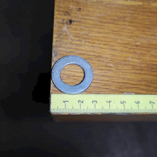 Aluslevy 17x29,6x3 mm 150 kpl