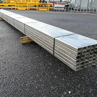 Ruostumaton Ferrit Putki 60 x 40 x 3 mm 6000 mm