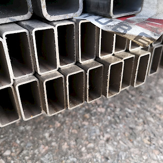 Ruostumaton Duplex Putki 40 x 20 x 1,5 mm