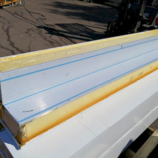 Kylmähuoneen kulmaelementti 210x30x15 cm