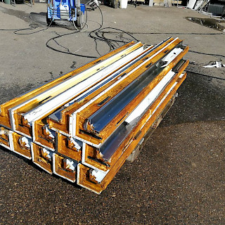 Kylmähuoneen kulmaelementti 211x15x10 cm