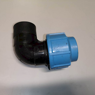 90° kulmaliitin sisäkierteellä 32-1"