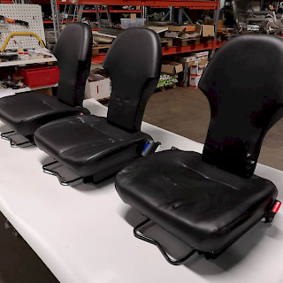 Työkoneiden istuimia