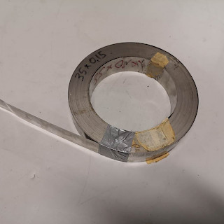 Terästeippi ilman liimaa 0,15x35 mm