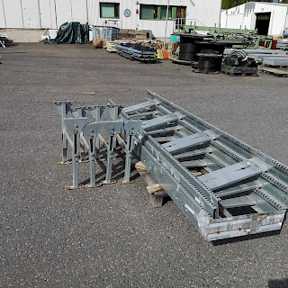 Kuljettimen runko 30x300cm x3