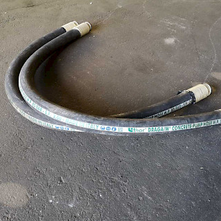 Betoninpumppausletku 3 metriä 85bar