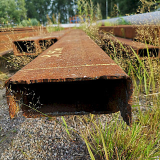 Suorakulmainen teräsputki 100 x 200 x 6 mm 9,95 metriä