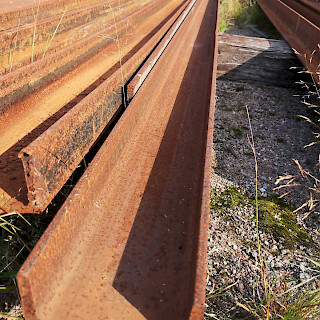 U-profiili teräs 65 x 140 x 9 mm 12 metriä