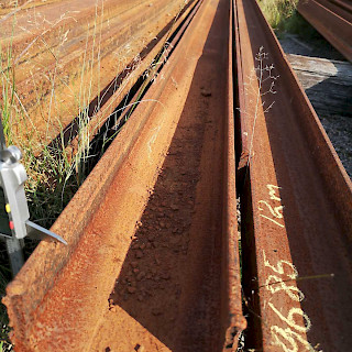 U-profiili teräs 70 x 160 x 10 mm 12 metriä