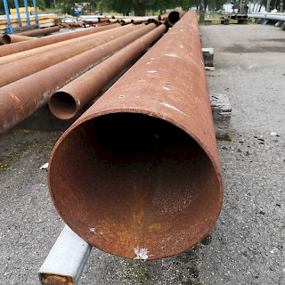 Teräsputki, pyöreä 273 x 5 mm 12 metriä