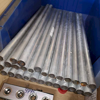 Hydrauliikkaputki 20 x 13 x 3,5 mm pituus 520mm Cr6-free