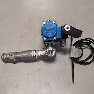 Palloventtiili DN20 3-tie camlock