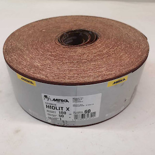 Mirka hiomapaperirulla karkeus 60 100mm x 50 metriä