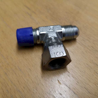 T-Liitin DN8 sisäkierre 13 ulkokierre 14