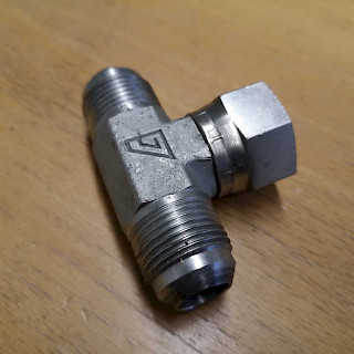 T-Liitin DN15 sisäkierre 25 ulkokierre 27/27