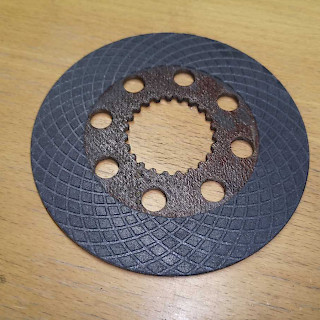 Jarrulevy 142mm x 47mm x 5mm