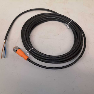 ifm electronic Female cordset EVC003 5 metriä M12 connector 4x0,34mm2