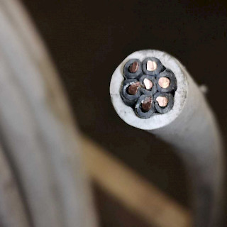 Sähkökaapeli 7x2,5mm2 180 metriä