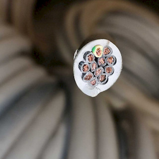 Sähkökaapeli 12x1,5mm2 147 metriä