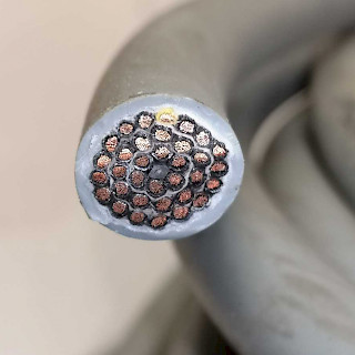 Sähkökaapeli 34x0,75mm2 43 metriä