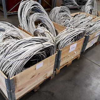 Käytetyt asennuskaapelit