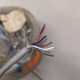 Sähkökaapeli LIYCY 6x2x0,14mm2 65 metriä