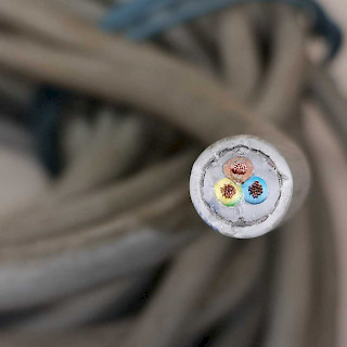 Sähkökaapeli 3x1,5mm2 + G 32 metriä