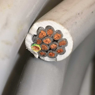 Sähkökaapeli 12x1,5mm2 16 metriä