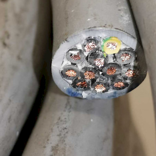 Sähkökaapeli 12x1,5mm2 27 metriä