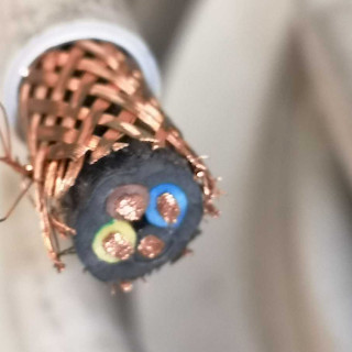 Sähkökaapeli 4x2,5mm2 + G 22 metriä