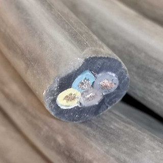 Sähkökaapeli / kumikaapeli 4x4mm2 21,5 metriä