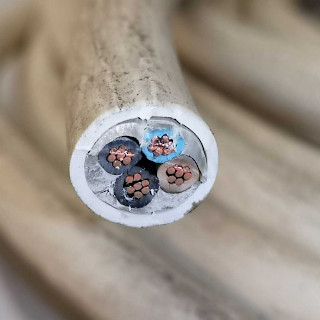 Sähkökaapeli 4x14mm2 15,5 metriä